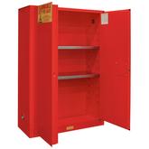 Durham Flammable Storage - 45 Gallon - Manual Close - Red