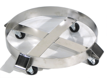 Model 14 Stainless Steel Round Drum Dolly