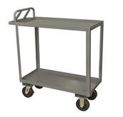 Durham 2 Shelf Stock Cart with Ergonomic Handle Model No. RSCE-2448-2-3.6K-95