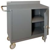 Durham 36 Inch Wide Mobile Cabinet with Lockable Storage Compartment Model No. 2210-95