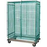 Quantum Chrome Dolly Base Security Carts