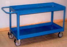 Pull Cart with Bin Top