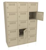 Tennsco BK5-151812-C Box Lockers without Legs