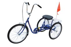Blue Industrial Bicycle