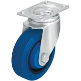 Vestil Blue High Quality Non-Marking Solid Rubber Casters