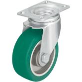 Vestil High Quality Non-Marking Polyurethane-Elastomer Casters - Softhane