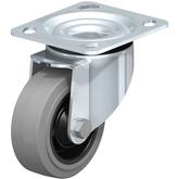 Vestil Gray High Quality Non-Marking Solid Rubber Casters