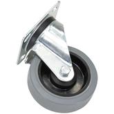 Vestil Medium Duty High Quality Non-Marking Solid Rubber Casters