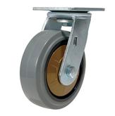 Model CST-KSM-6X2MR-S Swivel Rubber Caster