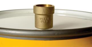 Vestil Brass Drum Vent Adaptor Model No. DVA-B