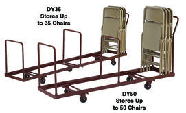 Storage and Transport Chair Dollies
