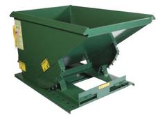 Self-Dumping Hoppers with Extra Heavy Duty Formed Base - 1 cu. yard