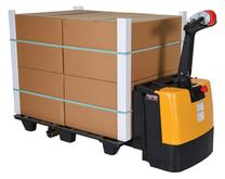 EPT-2547-30-E Fully Powered Electric Pallet Trucks in use