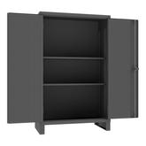 Durham 12 Gauge Pegboard Cabinet with 2 Adjustable Shelves