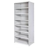 Hallowell Hi-Tech MedSafe Antimicrobial Finish Closed Shelving - 8 Shelf