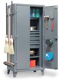 Janitorial Tool and Supply Storage Cabinet
