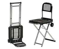 Vestil Multi-Function Luggage Cart Chair