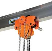 Vestil Low Headroom Combination Chain Hoist Trolley