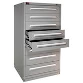 Quick Ship Modular Drawer Cabinet 8 Drawers with 104 Compartments