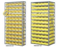 Shelf Systems With Storage Bins