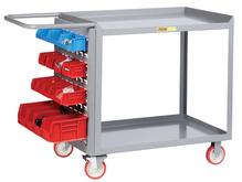 Maintenance Workstation with Pegboard or Louvered Storage