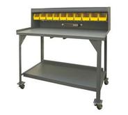 Durham Mobile Heavy Duty Workbench with Riser