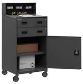 Durham Mobile Shop Desk with 2 Drawers Model No. FED-2023-95