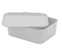 White Nesting Containers