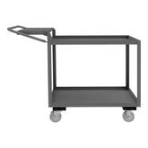Durham Order Picking Cart with 2 Shelves and Lip
