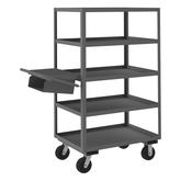 Durham Order Picking Cart with 5 Shelves