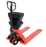 Vestil P-CADDY-BK Pallet Truck Caddy in use