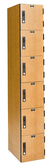 Hallowell VersaMax PHL1282-6A-K-FA Phenolic Box Lockers - Key Cam Locks