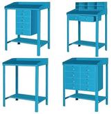Blue Shop Desks