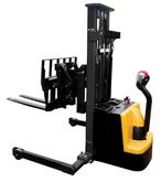 Vestil Powered Stacker with Power Drive Power Lift and Power Fork Reach Model No. S-118-AA-FR