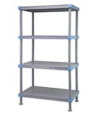 Milenia 4-Tier Solid Shelving Unit 21" Wide x 50" High