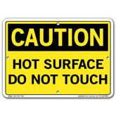 Vestil Caution Hot Surface