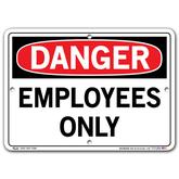 Vestil Danger Employees Only