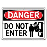 Vestil Danger Do Not Enter