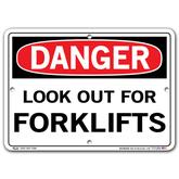Vestil Danger Look Out for Forklifts