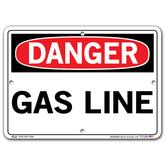 Vestil Danger Gas Line