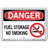Vestil Danger Fuel Storage No Smoking