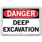 Vestil Danger Deep Excavation