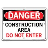 Vestil Danger Construction Area Do Not Enter