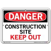 Vestil Danger Construction Site Keep Out