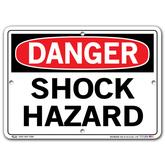Vestil Danger Shock Hazard