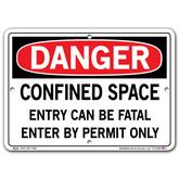 Vestil Danger Confined Space Entry Can Be Fatal