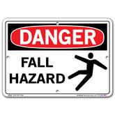 Vestil Danger Fall Hazard