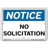 Vestil Notice No Solicitation