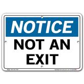 Vestil Notice Not an Exit