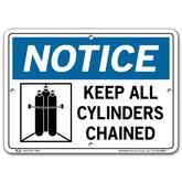 Vestil Notice Keep All Cylinders Chained